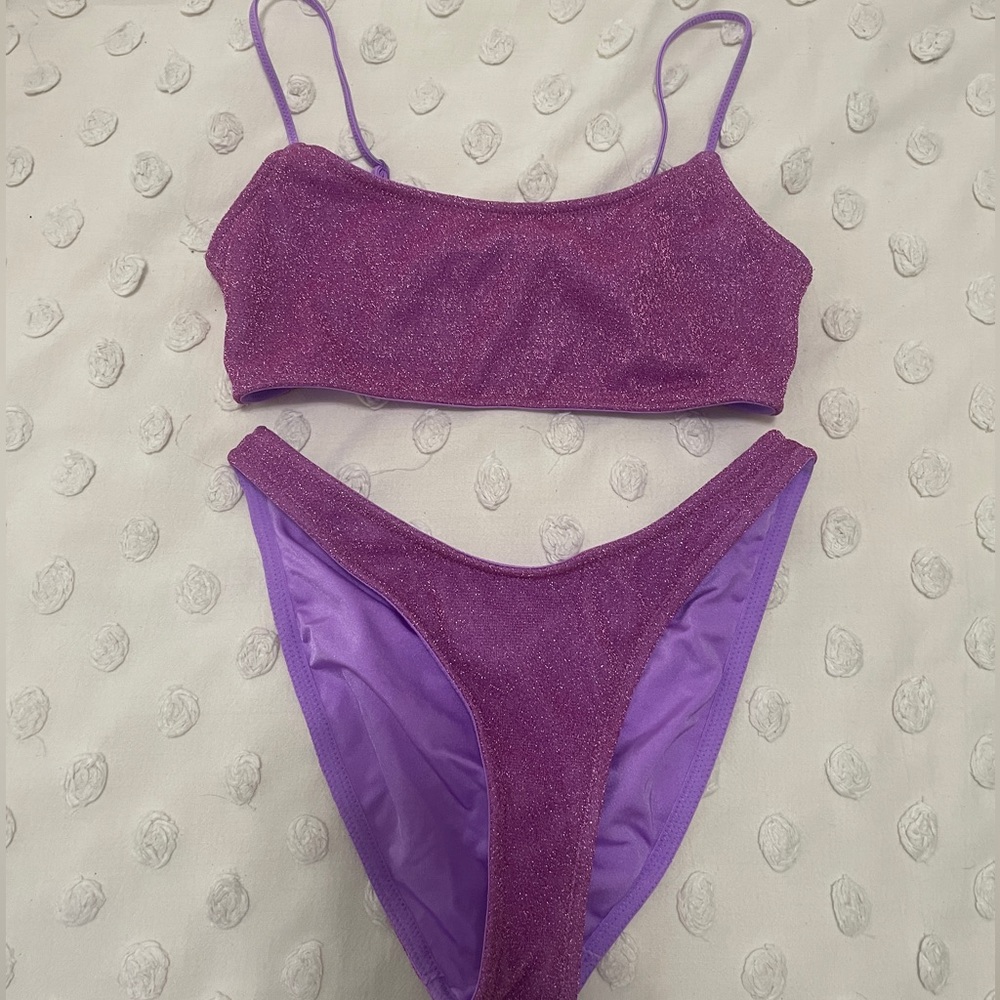 TRIANGL NEVER WORN MICA CHEE SPARKLE BIKINI